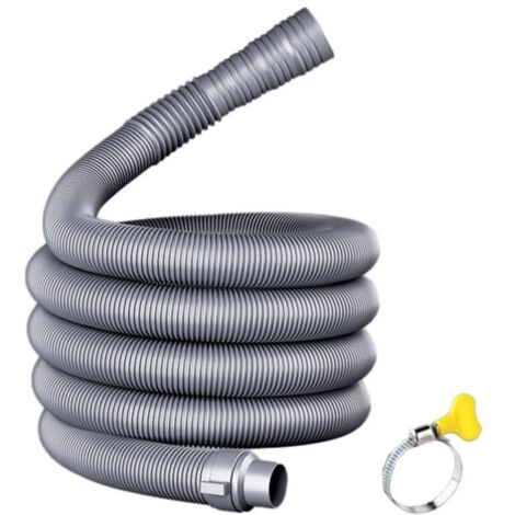 Tuyau Vidange Machine a Laver, Tuyau Lave-Linge 1.5m, Meter Tuyau de Vidange Universel, Tuyau de Vidange pour Machine à Laver, Tuyau Vidange Machine a Laver, Tuyau de Vidange pour Machine à Laver