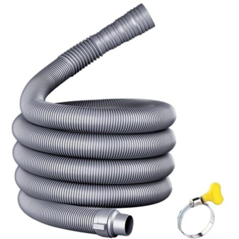Tuyau Vidange Machine a Laver, Tuyau Lave-Linge 1.5m, Meter Tuyau de Vidange Universel, Tuyau de Vidange pour Machine à Laver, Tuyau Vidange Machine a Laver, Tuyau de Vidange pour Machine à Laver