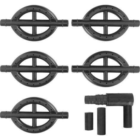 Tuyaux et Accessoires de Régulation d'Arrosage Noirs-AUTRES