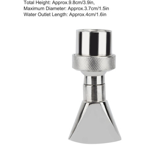 【Tuyère pour Fontaine】 + 【FNPT】 + 【DN20 6''】 + 【Acier Inoxydable】 + 【Type Vent】 + 【Jet Fan】 + 【Pond & Bassin】 + 【Hauteur 9.8cm】