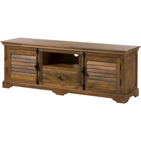 TV-Board Mango 170x45x60 dunkelbraun geölt RODEZ 148