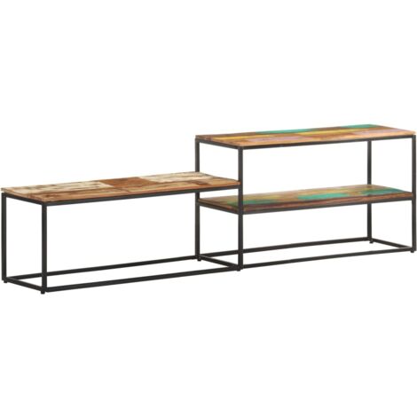 TV Cabinet 180x30x50 cm Solid Reclaimed Wood vidaXL