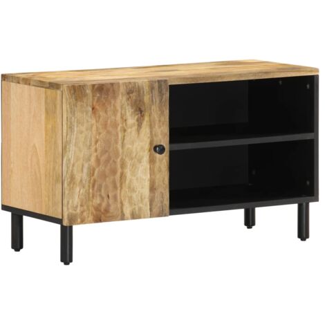TV Cabinet 80x31x46 cm Solid Wood Mango vidaXL