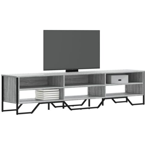 TV Cabinet Grey Sonoma 180x34x41 cm Engineered Wood vidaXL