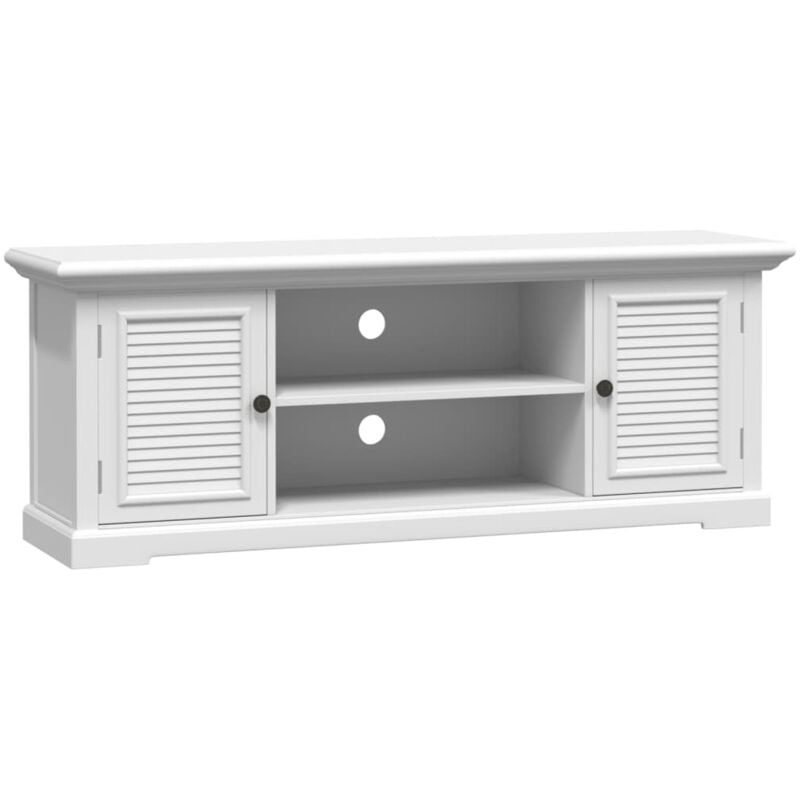 TV Cabinet White 110x30x41 cm Engineered wood vidaXL