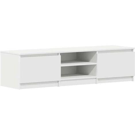 TV Cabinet White 140x40x35.5 cm Engineered Wood vidaXL