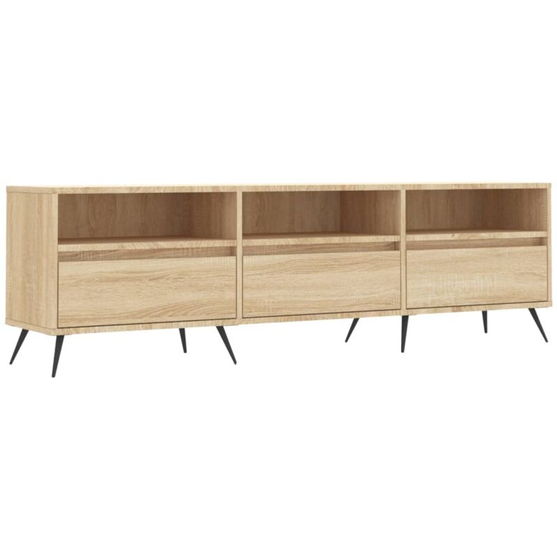 Vidaxl - Tv Cabinet Sonoma Oak 150x30x44.5 Cm Engineered Wood