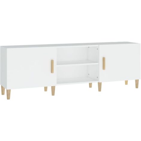TV Cabinet White 150x30x50 cm Engineered Wood vidaXL