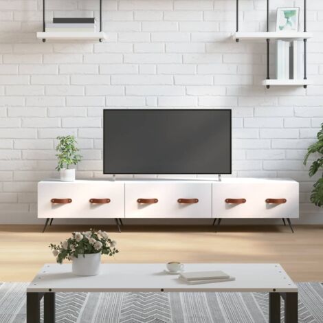 TV Cabinet White 150x36x30 cm Engineered Wood vidaXL