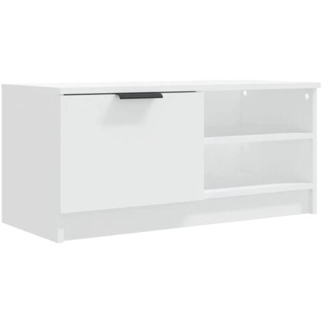 TV Cabinet White 80x35x36.5 cm Engineered Wood vidaXL