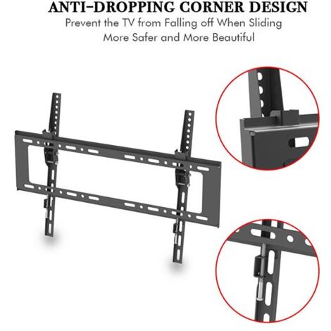 TV-Halterung, 32-70" TV-Ständer Wandhalterung TV-Ständer mit Wasserwaage