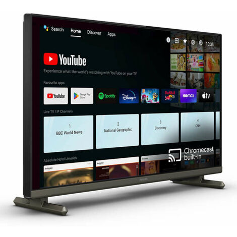 TV Hôtel - PHILIPS - 24HFL4518/12 - 24 pouces (HD 1366x768) - Wi‑Fi - DVB‑T2