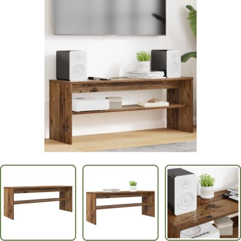 TV in casa -  Mobile TV Legno vecchio 100 x 30 x 40 cm Legno multistrato