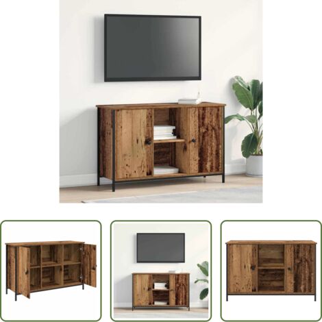 TV in legno -  Set mobile TV Legno vecchio 101 x 35 x 65 cm Legno multistrato