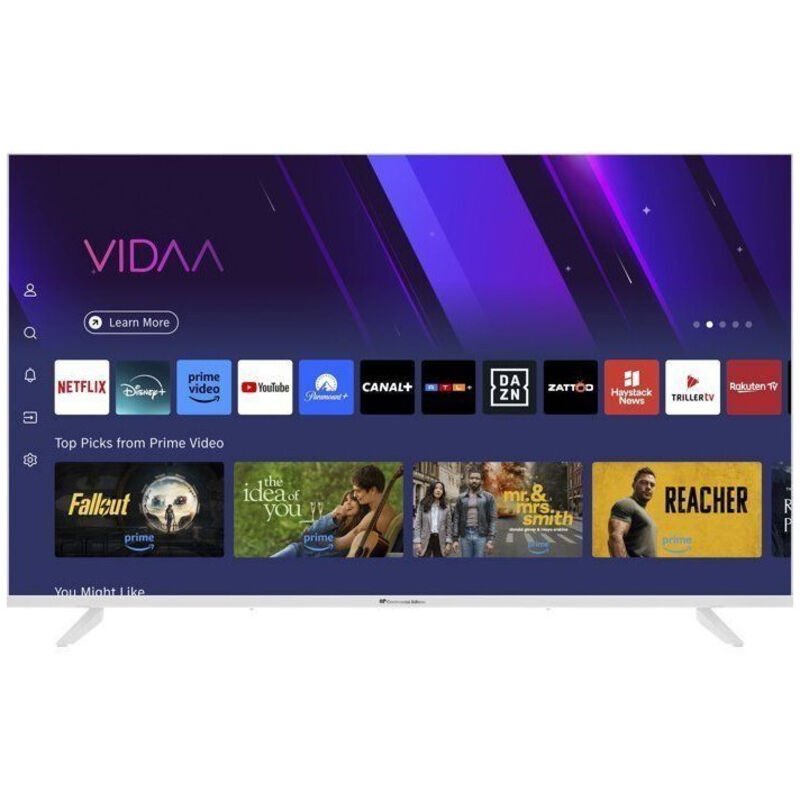 TV LED QLED CONTINENTAL EDISON CELED43SVQLB26B7 43"" 4K UHD Blanc