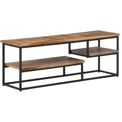 TV-Möbel 110x30x39 cm aus recyceltem Teakholz