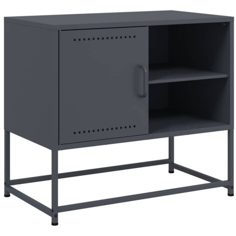 TV Möbel Anthrazit 68x39x60,5 cm Stahl