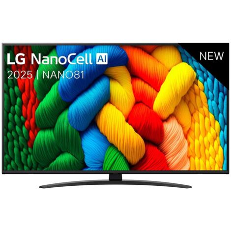 TV NanoCELL 4K UHD LG 50NANO81A6A 50"   Smart TV, webOS, HDR, Pr