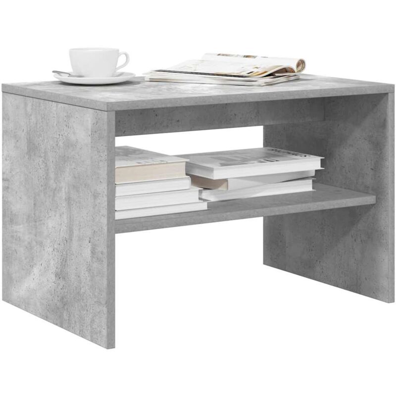 Vidaxl - Tv-schrank Betongrau 60x40x40 Cm Holzwerkstoff