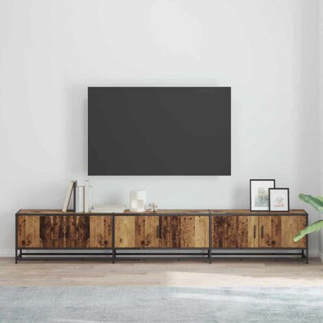 TV-Schränk Altholz 240 x 35 x 41 cm Holzwerkstoff vidaXL