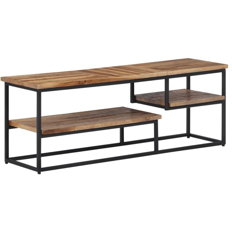Vidaxl - Tv-schrank 110x30x39 Cm Recyceltes Massivholz Teak