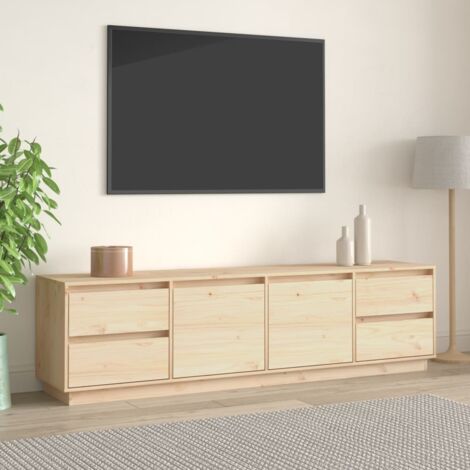 TV-Schrank 176x37x47,5 cm Massivholz Kiefer vidaXL
