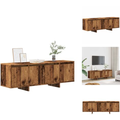 TV-Schrank Altholz-Optik 120x30x40,5 cm Holzwerkstoff - TV-Schrank - TV-Schränke - Lowboard - Stereo Schrank
