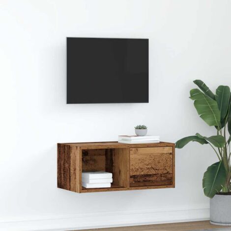 TV-Schrank Altholz-Optik 60x31x25,5 cm Holzwerkstoff vidaXL