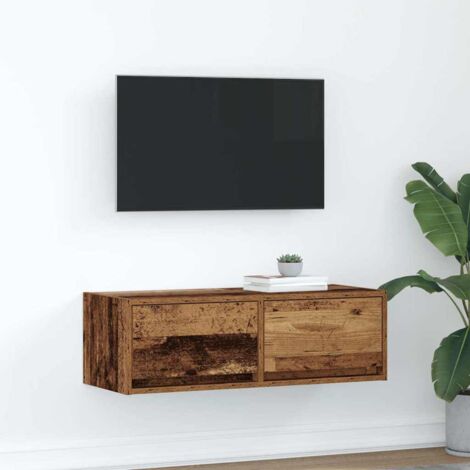 TV-Schrank Altholz-Optik 80x31x25,5 cm Holzwerkstoff vidaXL
