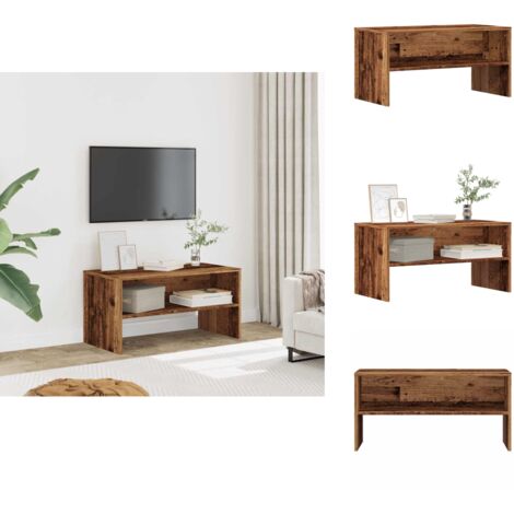 TV-Schrank Altholz-Optik 80x40x40 cm Holzwerkstoff - TV-Schrank - TV-Schränke - TV-Möbel - TV-Ständer
