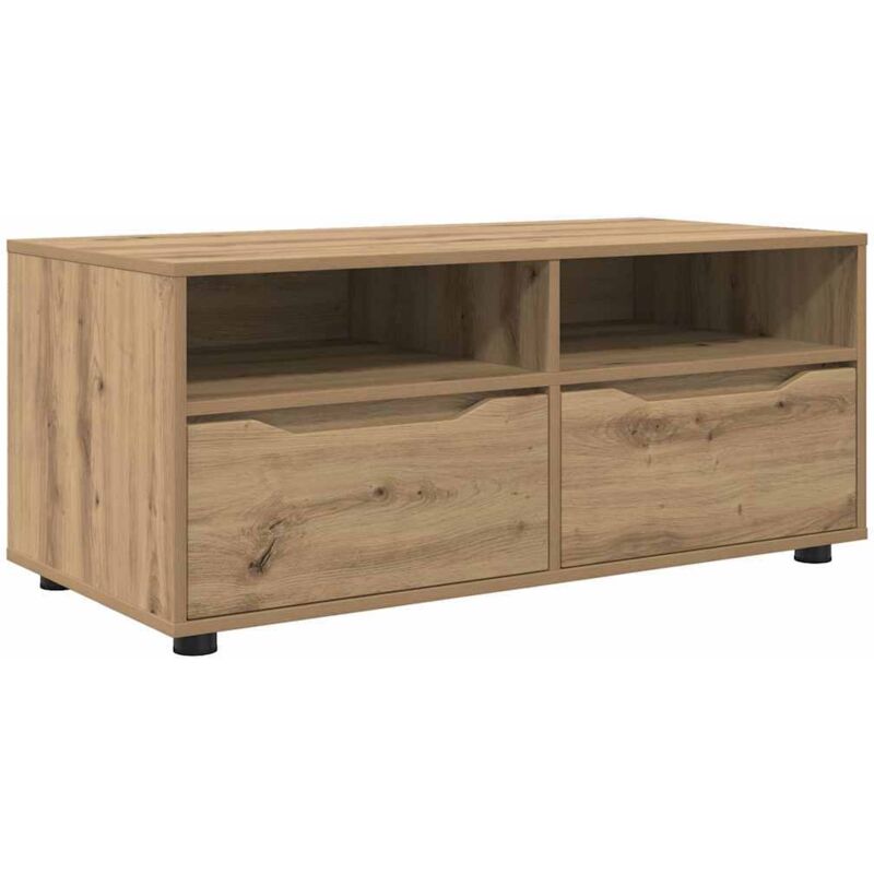 Tv-schränk Artisan-eiche 100 X 48 X 43 Cm Holzwerkstoff Vidaxl