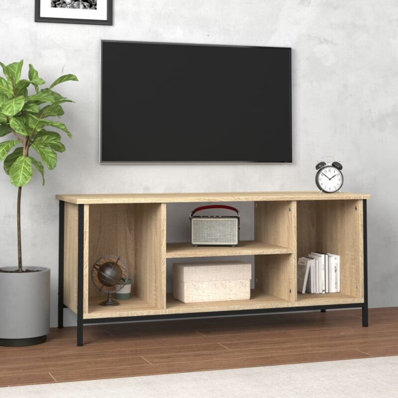 Vidaxl - Tv-schrank Sonoma-eiche 102x35x45 Cm Holzwerkstoff
