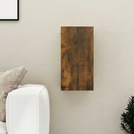 TV-Schrank Räuchereiche 30,5x30x60 cm Holzwerkstoff vidaXL