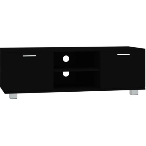 TV-Schrank Schwarz 120x40,5x35 cm Holzwerkstoff vidaXL