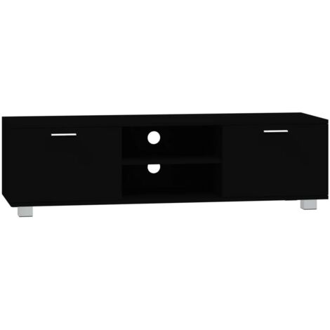 TV-Schrank Schwarz 140x40,5x35 cm Holzwerkstoff vidaXL