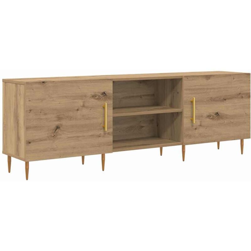 Vidaxl - Tv-schränk Eiche Handwerklich 150 X 30 X 50 Cm Holzwerkstoff