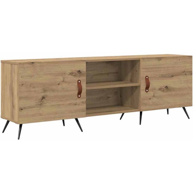 Vidaxl - Tv-schränk Eiche Handwerklich 150 X 30 X 50 Cm Holzwerkstoff