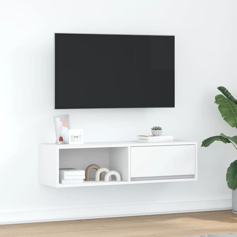 Tv-schrank Weiß 100x31x25, 5 Cm Holzwerkstoff Vidaxl