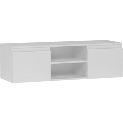 TV-Schrank Weiß, 120 x 40 x 36 cm - Modern TV