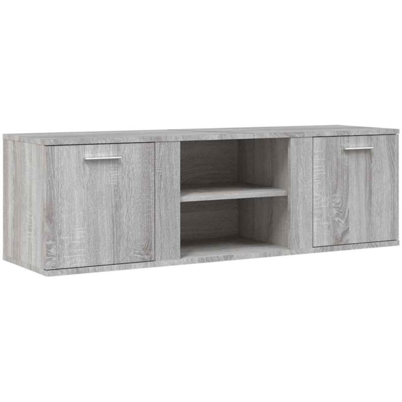 Vidaxl - Tv-schrank Grau Sonoma 120x34x37 Cm Holzwerkstoff
