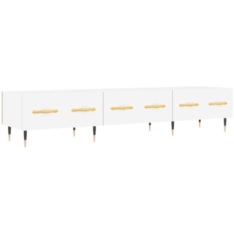 TV-Schrank Weiß 150x36x30 cm Holzwerkstoff vidaXL