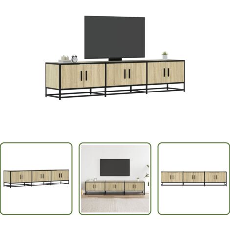 TV Stand -  Mobile Porta TV Rovere Sonoma 180x35x41 cm in Truciolato