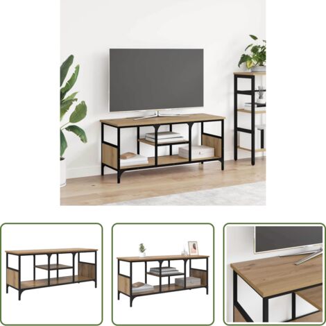 TV stand -  Mobile TV Rovere artigianale 100 x 35 x 45 cm