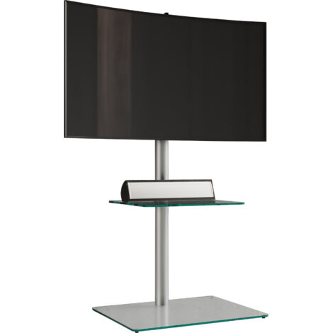 TV Standfuß Glas Fernseh Ständer Alani