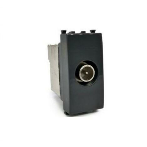 Tv-steckdose gem kompatibel vimar plana 14300.10 schwarz - 634n