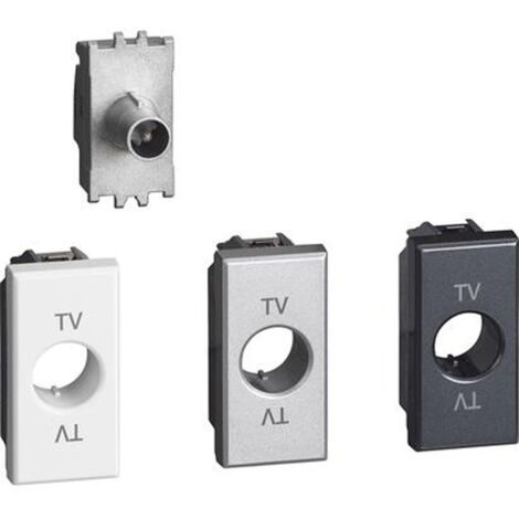 Tv- und Sat-Buchse Bticino Axolute Passing 14db Stecker H4202P14