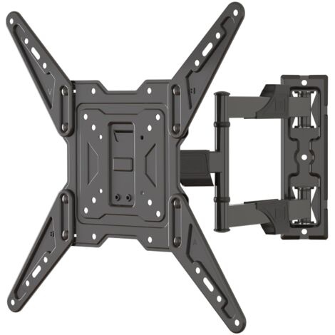 TV Wall Mount Tilt Swivel Full Motion Heavy Duty VESA 400x400 Up to 70lbs