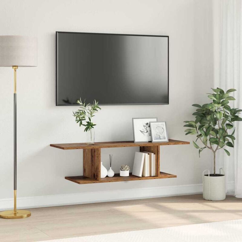 Vidaxl - Tv-schränk Braun 103 X 30 X 26, 5 Cm Holzwerkstoff