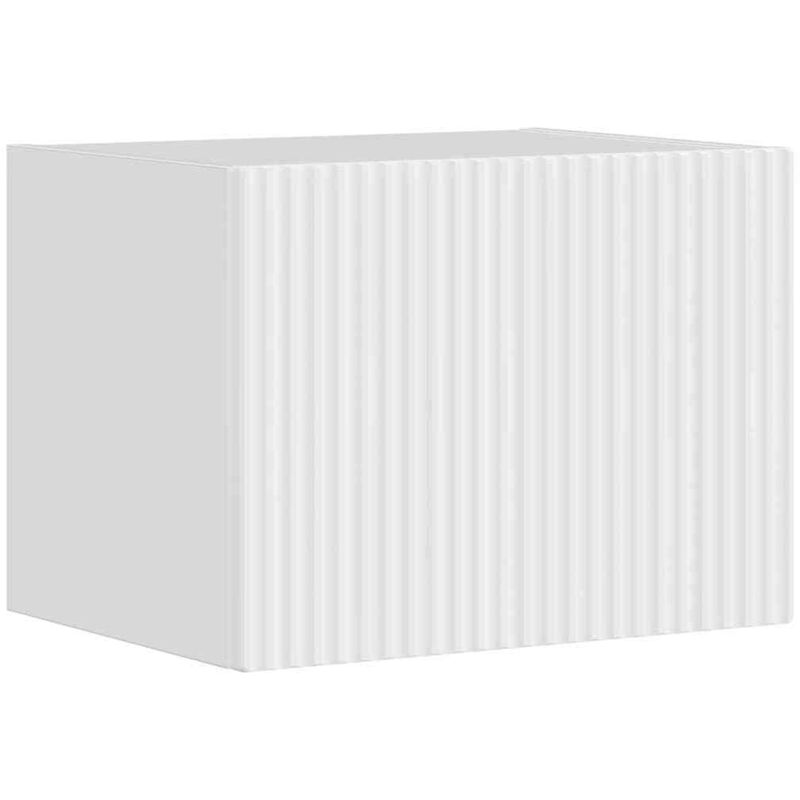 Tv-wandschrank Glänzend Weiß 60 X 31 X 29, 5 Cm Holzwerkstoff Vidaxl