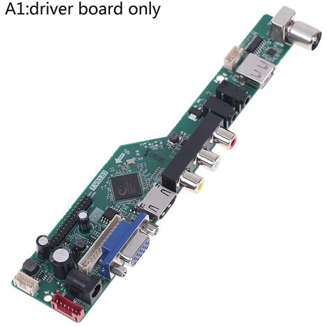 T.V53.03 – carte mère universelle de contrle de TV LCD, pour TV analogique/AV/ PC /HDMI/USB,A1